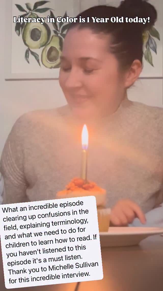 Last year, I launched my podcast, Literacy in Color, on my birthday. 🎉 

Here we are: 64 episodes in and I’m thrilled to be celebrating the show’s 1st birthday! 

Here’s to the next year! 🥳🥳🥳

If you’re an avid listener, let me know what one of your favorite episodes was — as well as what you hope to see in the coming year! 🥰

#literacyincolor #literacyincolorpodcast #podcast #educationpodcast #podcastforteachers #podcastforeducators